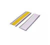Beaverswood Self-Adhesive Ticket Holders (Clear) with Card Insert (White) for Sh