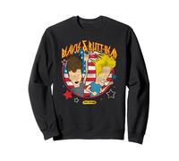Beavis and Butt-Head 4th Of July Vintage Americana Logo Sweatshirt