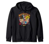 Beavis and Butt-Head 4th Of July Vintage Americana Logo Zip Hoodie