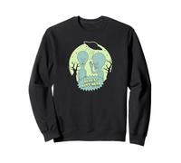 Beavis and Butt-Head Aliens with UFO Retro Funny Cartoon Sweatshirt