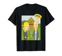 Beavis and Butt-Head American Gothic T-Shirt
