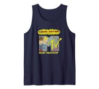 Beavis and Butt-Head Distressed MTV Logo Tank Top
