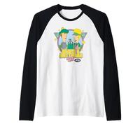 Beavis and Butt-Head Golf Club '93 Distressed Portrait Raglan Baseball Tee