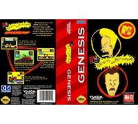 Beavis And Butt-Head Sega Genesis Replacement Box Art Case Insert Only Print