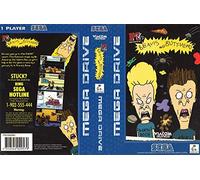 Beavis And Butt-Head Sega Mega Drive Replacement Box Art Case Insert Only Print