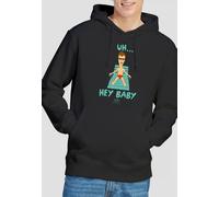 Beavis and Butthead Uh Hey Baby Hoddie, Black | Size: Large Beavis and Butthead Black L
