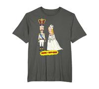 Beavis & Butt-Head Do The Universe King and Queen T-Shirt, Men's Big and Tall, Asphalt Grey, 4X Tall