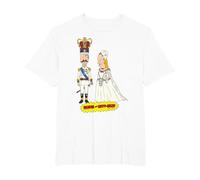 Beavis & Butt-Head Do The Universe King and Queen T-Shirt, Men's Big and Tall, White, 4X Tall