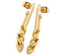 Beavorty 1 Pair Chain Earrings for Women Stylish Paperclip Link Drop Earrings Lightweight and Comfortable for Any Occasion Elevate Your Fashion with Elegant Metal Design