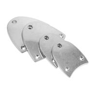 Beavorty 1 Pair Lightweight Silver Aluminum Tap Shoe Heel Taps with Screws Size 40 Crisp Sound Non-slip Replacement for Dance Shoes on Stage and Practice