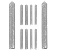 Beavorty 10 Pcs Low Temperature Universal Aluminum Welding Rods for Easy Repair and Alloy Steel Welding Suitable for Home Use and Craft Projects