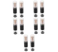 Beavorty 10 Pcs Spray Paint Kab-uki Brush Makeup Brushes Foundation Applicator Brush Retractable Blush Brush Refillable Bottles with Brush Travel Brush Contaainer Rack Puff Artificial Fiber