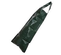 Beavorty 10-pocket Green Pe Hanging Vertical Grow Bag for Strawberries Planting Care Container Gardening Accessory Wall-mounted Planter Bag for Patio and Garden