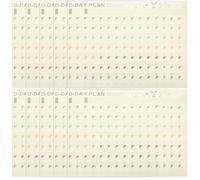 Beavorty 10 Sheets 100-day Study Countdown Planner Daily to Do List Charts Paper Planner Sheets Student Supplies for Time Management and Self-discipline