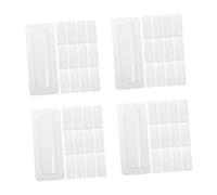 Beavorty 100 pcs Clear Plastic Lip Balm Pouches Transparent Money Card Holders with Lipstick Window for DIY Crafts Portable Lightweight Card Sleeves for Travel Shopping Parties
