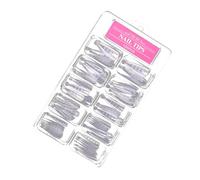 Beavorty 100pcs Nail Tip Model Extension Nails Scale Quick Cure for Manicure Practice and Salon Use
