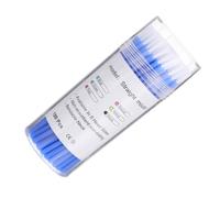 Beavorty 100pcs Tooth Coated Brush Disposable Brush Sticks Micro Coated for Plaque Removal Sticks for Human Wisdom Soft Adult