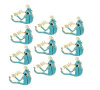 Beavorty 10pcs Adjustable Frog Ring for Women Zinc Alloy Animal Jewelry Playful Kawaii with Open Band for Comfortable Fit Stylish Vintage Punk Accessories
