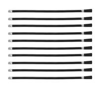 Beavorty 10pcs Fire Extinguisher Hose Replacement Nozzles for 4kg Extinguishers, Black Plastic Tubes with Flexible Design and Easy to Use Features for Fire Safety