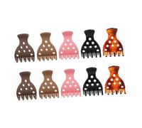 Beavorty 10pcs Hair Claw Clips for Women and Lightweight No Dent Jaw Hair Clamps with Shark Clip Structure for Volume Non-slip Styling Clamps Pastel Color