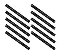 Beavorty 10pcs Mason Jar Fermentation Temperature Strips Liquid Crystal Accurate Temperature Control Self Adhesive Pet Material for Brewing and Fermenting
