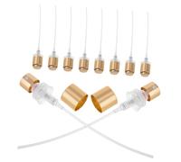 Beavorty 10pcs Mini Spray Nozzle for Perfume Pump Sprayer Elegant Plastic Press Head for Diy Fragrance Fine Dispensing for Various Bottle