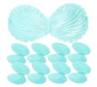 Beavorty 10pcs Pearlescent Small Candy Boxes with Vacuum Plating Moisture Protection Nautical Trinket Containers for Wedding Birthday Party Favors and Decor