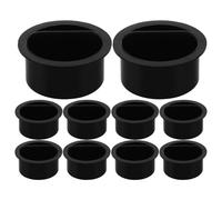 Beavorty 10pcs Telescope Lens Dust Cap 1.25 Inch Plastic Replacement Cover for Optical Instruments with Snug Fit and Dust Moisture Barrier Suitable for Travel and Astronomy Observation
