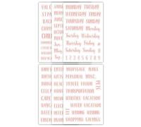 Beavorty 117pcs Rose Gold Cash Envelope Labels, Multi-Function Budget Stickers for Household Finance, Self-Adhesive Small Budget Planner Stickers for Home Use and Expense Tracking