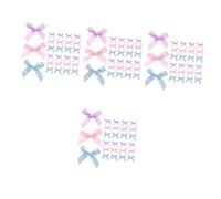 Beavorty 120pcs Mini Bowknot Hair Clips Small Butterfly Hair Accessories for Women Kawaii Design Cute and Lightweight for Daily Hairstyles and Special Occasions