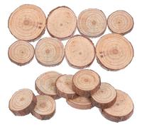 Beavorty 120pcs Unfinished Round Wooden Discs Natural Pine Wood Slices 2-3cm Diameter 0.5cm Thick DIY Craft Circles for Art Projects and Handmade Decorations