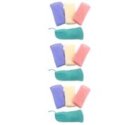Beavorty 12pcs Exfoliating Mesh Soap Pouch Soap Bags for Foaming Storage for Handmade Facial and Cosmetic Includes
