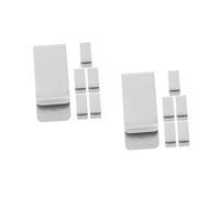 Beavorty 12pcs Stainless Steel Money Clip Wallet for Men Slim Card Holder Banknote Clip for Minimalist Credit Card Storage in Front Pocket