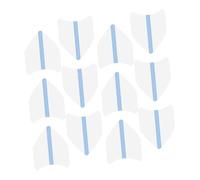 Beavorty 12pcs V-Shaped Anti Chafing Pads for Thighs, Invisible Elastic Sweat-Proof Leg Friction Stickers, Multi-use Inner Thigh Protection for Sports and Outdoor Activities