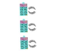 Beavorty 15pairs Long False Eyelashes Makeup Handmade Eyelashes for Eye Lashes Russian Strip Lash Style