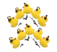 Beavorty 15pcs Cute Duck Hair Clips for Girls and Womens Summer Hair Accessories Yellow Duck Hairpin for Festive Events and Travel Styling