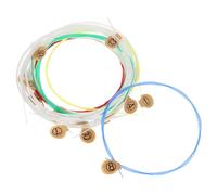 Beavorty 15pcs Lyre Harp String Replacement Set Carbon Strings Rich Resonance and Easy to Install for Beginners and Bands Musical Instrument Accessory Random Color