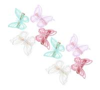 Beavorty 16-Piece Butterfly Hair Clips Set for Girls Decorative Mini Hair Barrettes Cute and Everyday Styling