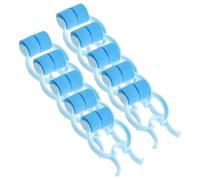 Beavorty 16Pcs Nose Clips for Nosebleed Control Durable Nasal Stopper Clips for Breathing Training Compact Epistaxis Care Device for Travel and Outdoor Use