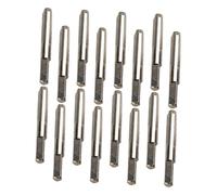 Beavorty 16pcs Silver Metal Zither Tuning Nails Pegs for Lyre Harp String Fixing Pins Musical Instrument Accessories for Harp and Lyre Players