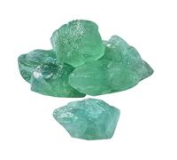 Beavorty 1Bag Green Fluorite Rough Stones Unique Aquarium Craft Decor Versatile Aromatherapy Diffusers Natural Textured Fillers for Home Decor DIY Projects and Fish Tank Accessories