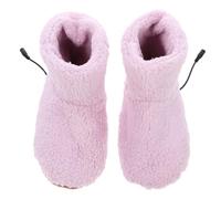 Beavorty 1pair Electric Warm Shoes Fluff The Bed Sock Women's