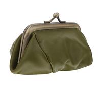 Beavorty 1Pc Vintage Coin Purse for Women Sturdy Wallet Green PU Stylish Carrying Wallet for Daily Use and Travel for Friends and Colleagues