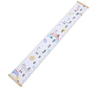 Beavorty 1set Boy Girl Growth Height Chart Removable Wall Hanging Ruler for Boy Girl Decorative Animal Design for Tracking Growth and Creating Childhood Memories