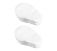 Beavorty 200 Pieces Mango-shaped Portable Eye Pads Pure Cotton Eye Paper Household Nursing Accessory