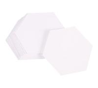 Beavorty 200pcs Quilting Paper Mold Templates for DIY Patchwork and Sewing White Paper Quilting Accessories Suitable for Beginners for Clothes