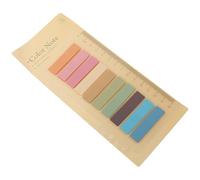 Beavorty 200pcs Sticky Tabs Notes Stickers Writable Index Tabs Portable Highlight Reading Strips for Students Office and School Use