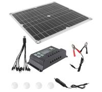 Beavorty 200w Monocrystalline Solar Panel Kit High Stability Strong Resistance Multipurpose Solar Power Panel Camping Outdoor Activities