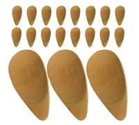 Beavorty 20pcs Bamboo Face Cream Applicator Spoons, Mini Mask Mixing Spoon Set for Facial Skincare, Multi-functional Bamboo Spatulas for Beauty Cream and Cosmetic Mask Application,