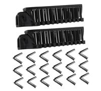 Beavorty 20pcs Foldable Hair Comb with Beads Portable Travel Folding Comb for Men and Women Pocket Sized Detangling Brush Compact Styling Tool for Easy Hair Touchups